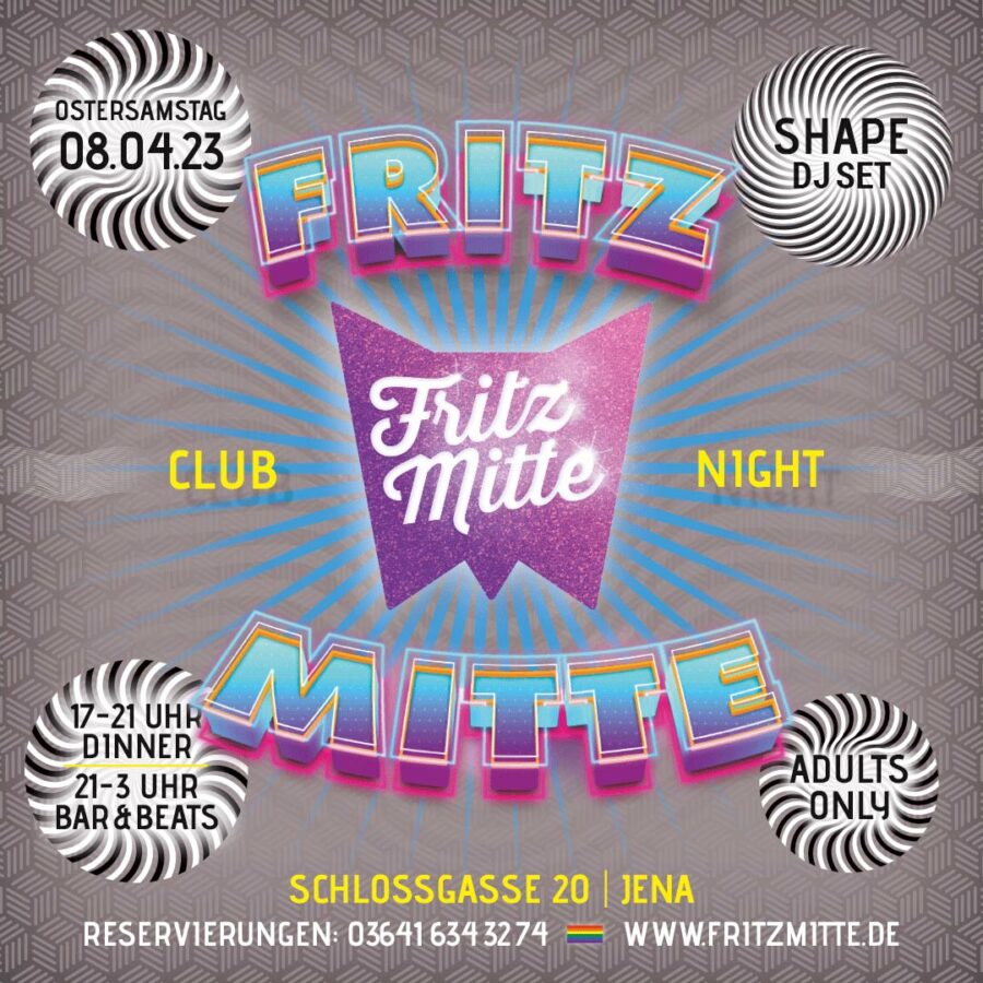 Club Night – Ostersamstag 08.04.2023